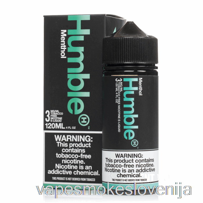 Vape Za Enkratno Uporabo Menthol - Humble Juice Co. - 120 Ml 0 Mg